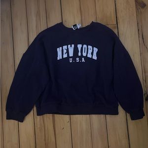 Cropped Crewneck